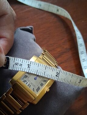 Tank Watch.  Works Prefect. Only Needs New Battery